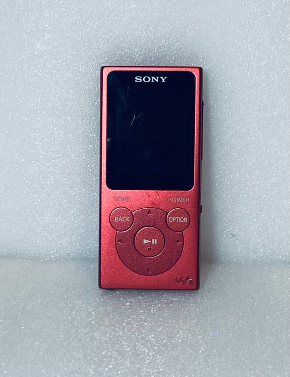 SONY NW-E394 8GB WALKMAN MP3 PLAYER, RED