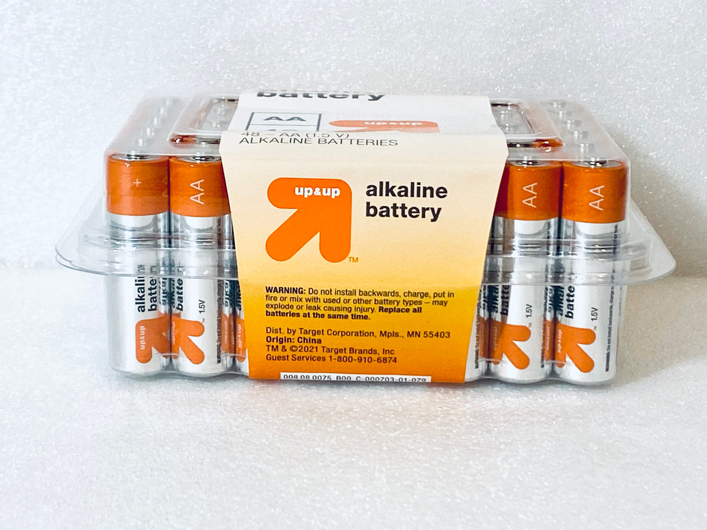 NEW ALKALINE BATTERY 48 COUNT AA BATTERIES