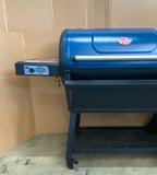 New Other Char-Griller Gravity Fed 980 38” With Blue Barrel Charcoal Grill