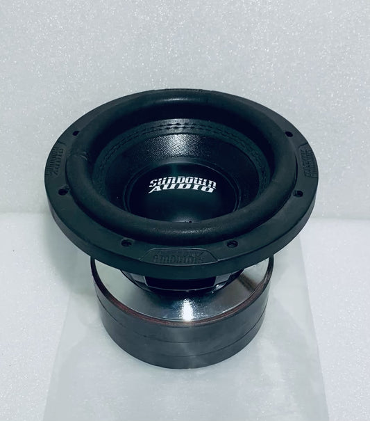 Sundown Audio 8" 500W RMS Dual 4-Ohm SA Series Black Subwoofer, SA-8 V.3 D4