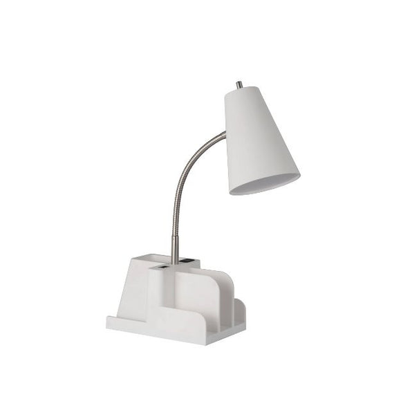 new 300 lumen led organizer task lamp - room essentials - white