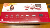 New Rachael Ray Create Delicious 13pc Aluminum Nonstick Cookware Set, Red