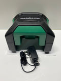 new Open Box Metabo HPT Cordless Bluetooth Radio 18V, UR 18DA Q4 - Black & Green