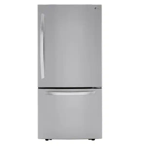 LG 25.50 cu. ft. Bottom Freezer Refrigerator in Stainless Steel with Filtered Ice and Smart Cooling