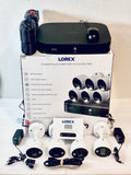 Lorex 4K 8 Channel Wired 2TB DVR Security System with 4 Cameras with Smart Motion Detection, Black Ungraded
