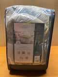 new Threshold Quality & Design 8 Piece Hawley Comforter Set, Queen, Taupe