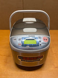zojirushi Rice Cooker LAF05, Stainless Steel, 110V 450W 60Hz - White