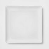new 16pc Porcelain Square Coupe Dinnerware Set - Threshold, White