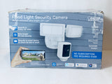 New Open Box Feit Electric LED 1080P HD Smart Flood Light Security Camera, White