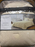 new Washed Waffle Weave Comforter & Pillow Sham 3 Piece Set - Threshold, Natural - King Size
