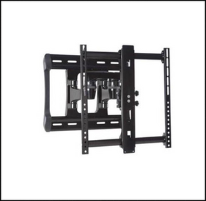 New Other SANUS All-Weather Full-Motion Wall Mount Dual Extension Arms for 42"-90"  Flat-Panel TVs, Extends 20", Black