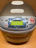 zojirushi Rice Cooker LAF05, Stainless Steel, 110V 450W 60Hz - White