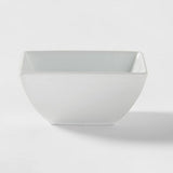new 16pc Porcelain Square Coupe Dinnerware Set - Threshold, White