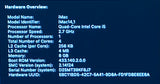 Apple iMac 21.5in. Late 2013 A1418 8GB 1TB Core i5 2.7GHz Grade C
