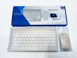 NEW 2.4GHZ SLIM WIRELESS KEYBOARD & MOUSE COMBO, GOLD