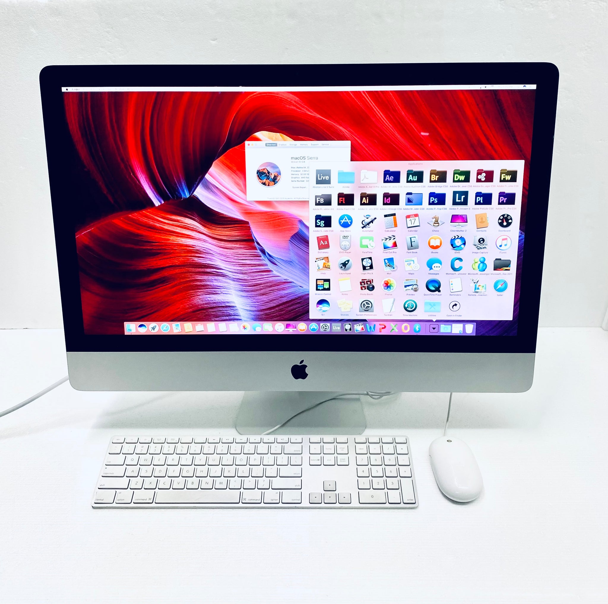 Apple iMac Retina 5K Slim 27in. Late 2014 A1419 32GB 3.12TB Fusion 