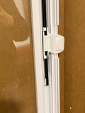 new Open Box ODL Add on Blind 0.59” Slat W 20” x 64” Cordless White Aluminum Light Filtering Mini Blinds